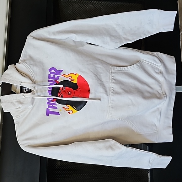 THRASHER Devil Girl Hoodie!! - Picture 2 of 9